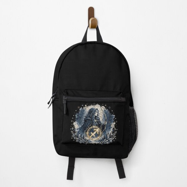 Item preview, ​Sagittarius Zodiac Goddess Archer Celestial Art designed and sold by SilentFlower.