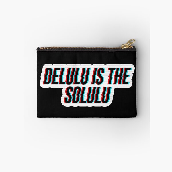 Item preview, Delulu Is The Solulu Funny Quote designed and sold by PreeCha Art & Co..