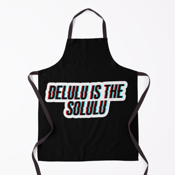 Item preview, Delulu Is The Solulu Funny Quote designed and sold by PreeCha Art & Co..