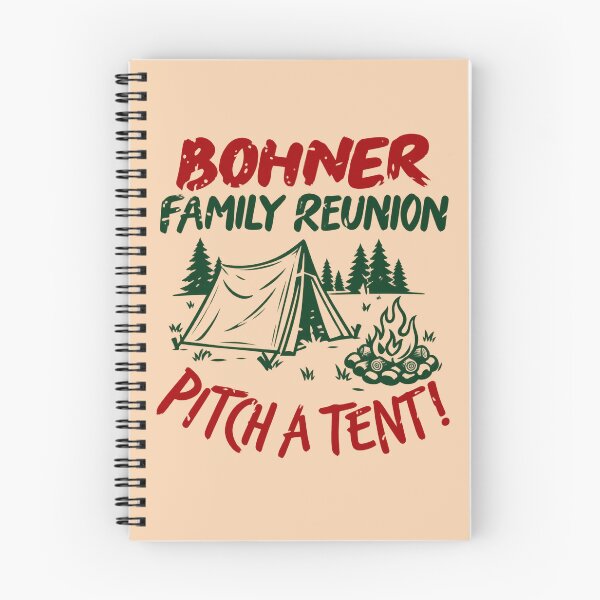 Item preview, Bohner Family Reunion Camping Graphic designed and sold by nasr-say.