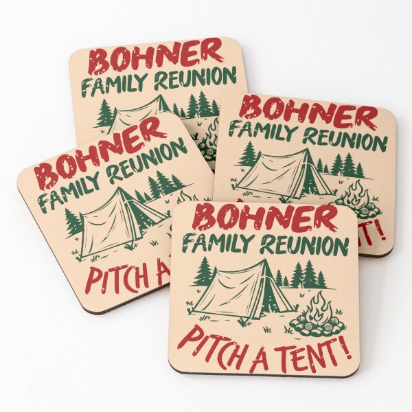 Item preview, Bohner Family Reunion Camping Graphic designed and sold by nasr-say.