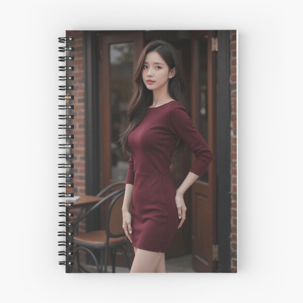 Item preview, Burgundy Café Afternoon – Elegant Autumn Beauty designed and sold by SEIMEI2025.
