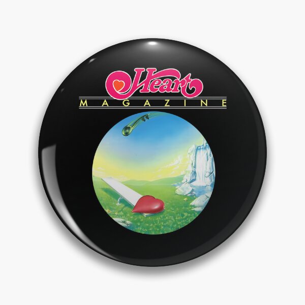 Item preview, Heart Band Magazine Album Cover Vintage Design designed and sold by RofianYasiz.