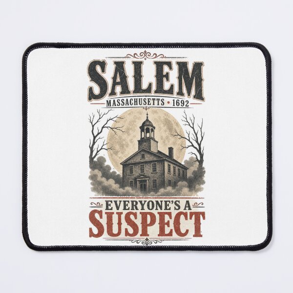 Item preview, Salem 1692 – Everyone’s a Suspect Witch Trial Design designed and sold by HROC.