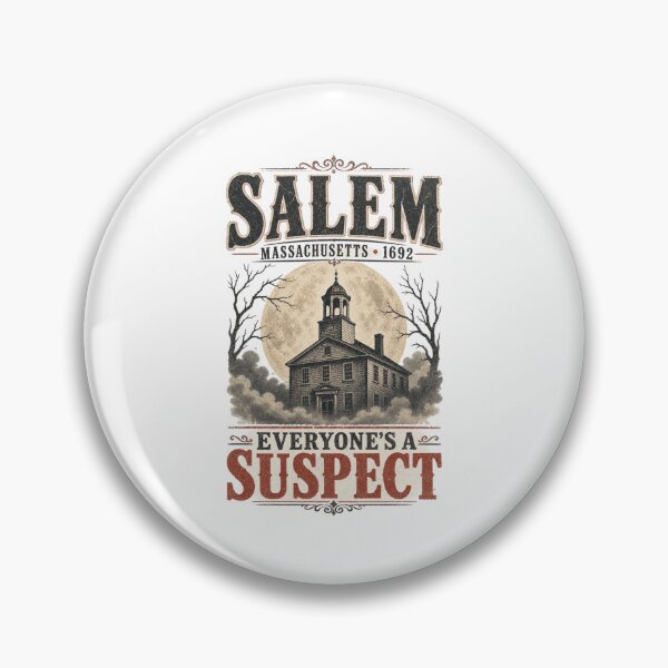 Item preview, Salem 1692 – Everyone’s a Suspect Witch Trial Design designed and sold by HROC.
