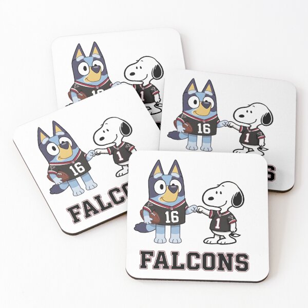 Item preview,  Bluey And Snoopy Atlanta Football Buddies designed and sold by DamianRoy88.