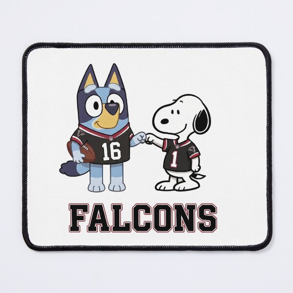 Item preview,  Bluey And Snoopy Atlanta Football Buddies designed and sold by DamianRoy88.