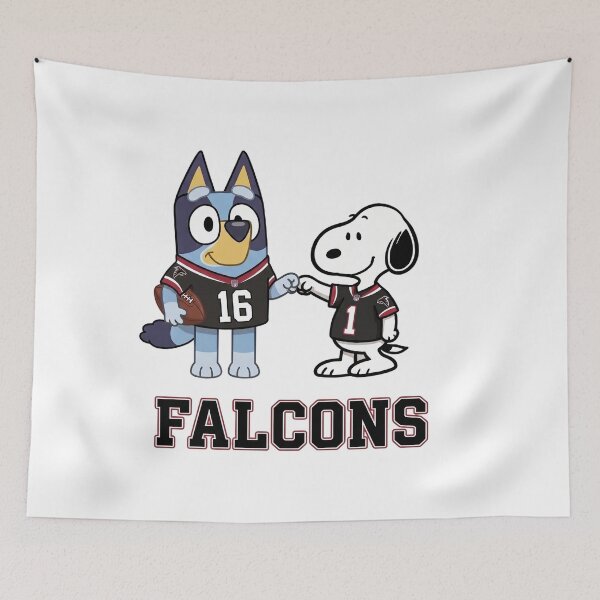 Item preview,  Bluey And Snoopy Atlanta Football Buddies designed and sold by DamianRoy88.