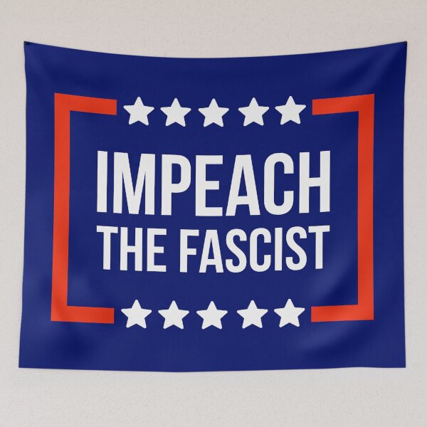 Item preview, Impeach the fascist  designed and sold by Rachel the Artist .