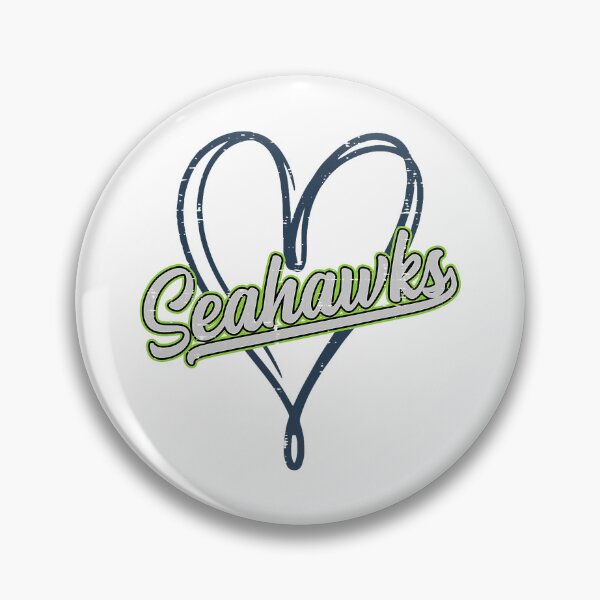 Item preview, Seahawks Heart School Team Mascot Pride designed and sold by nryum.