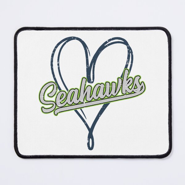 Item preview, Seahawks Heart School Team Mascot Pride designed and sold by nryum.