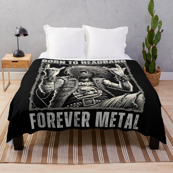 Item preview, born to headbang, forever metal designed and sold by TheadoreJohnson.