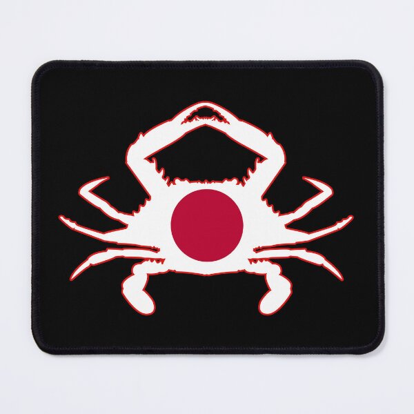 Item preview, Crab Flag of Japan designed and sold by wickedcartoons.