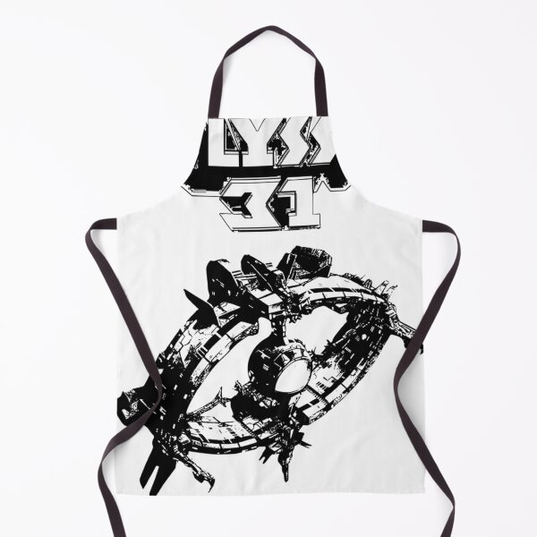 Item preview, 80S Ulysses Spaceship In Monochrome designed and sold by Zahranstore22.