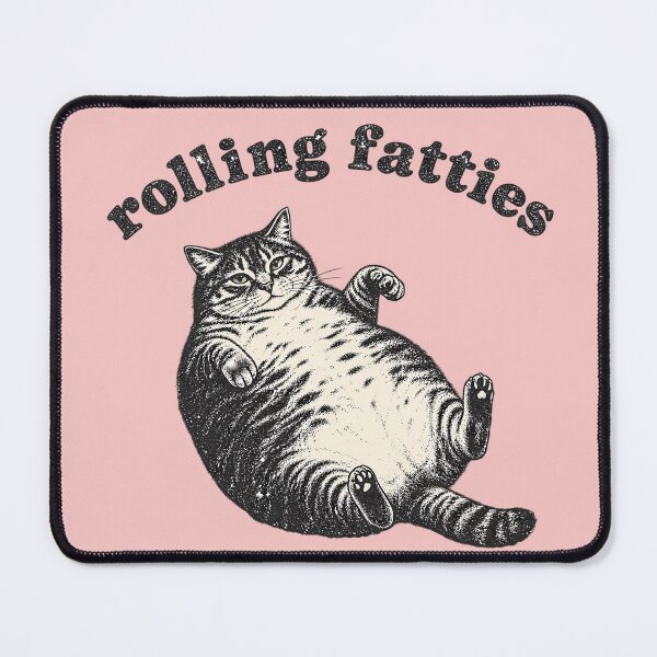 Item preview, Cat Meme Rolling Fatties designed and sold by nasr-say.