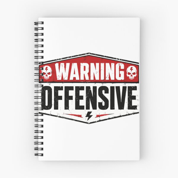 Item preview, Warning Offensive Sarcasm Humor Edgy Statement designed and sold by HumansStuck12.