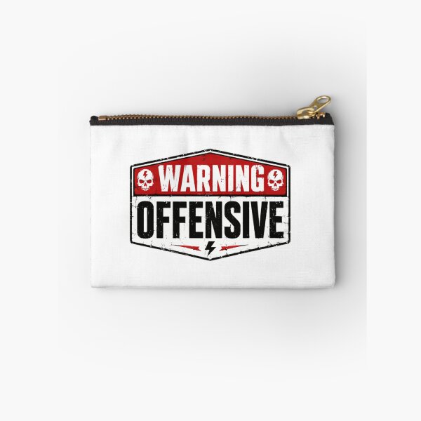 Item preview, Warning Offensive Sarcasm Humor Edgy Statement designed and sold by HumansStuck12.