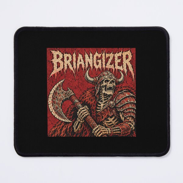 Item preview, briangizer retro red comic horror heavy metal motif designed and sold by TheadoreJohnson.