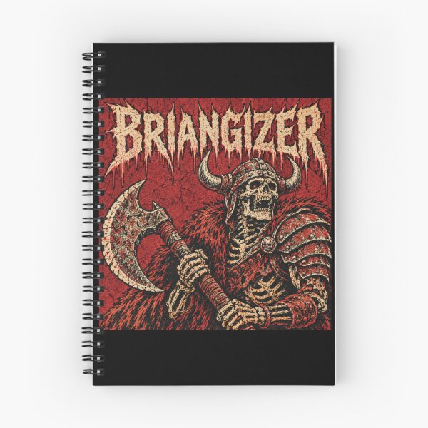 Item preview, briangizer retro red comic horror heavy metal motif designed and sold by TheadoreJohnson.