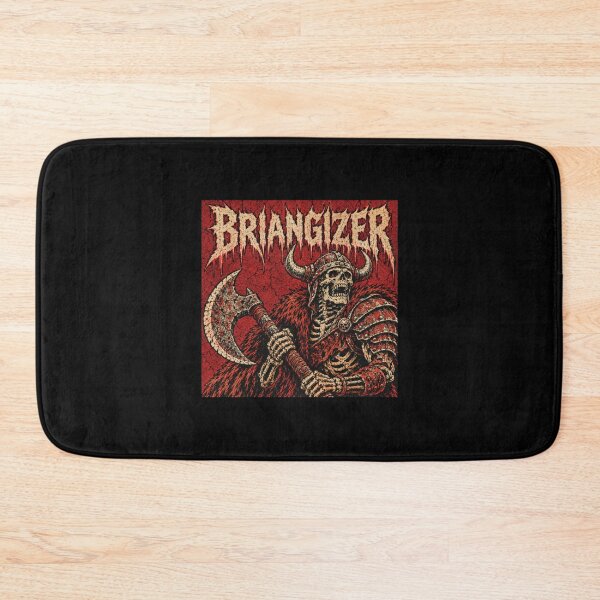 Item preview, briangizer retro red comic horror heavy metal motif designed and sold by TheadoreJohnson.
