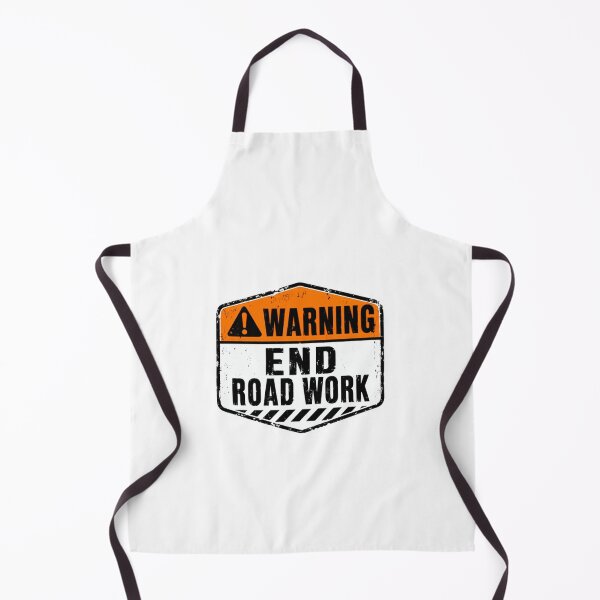 Item preview, Warning End Road Work Road Worker Construction Civil Engineer designed and sold by HumansStuck12.