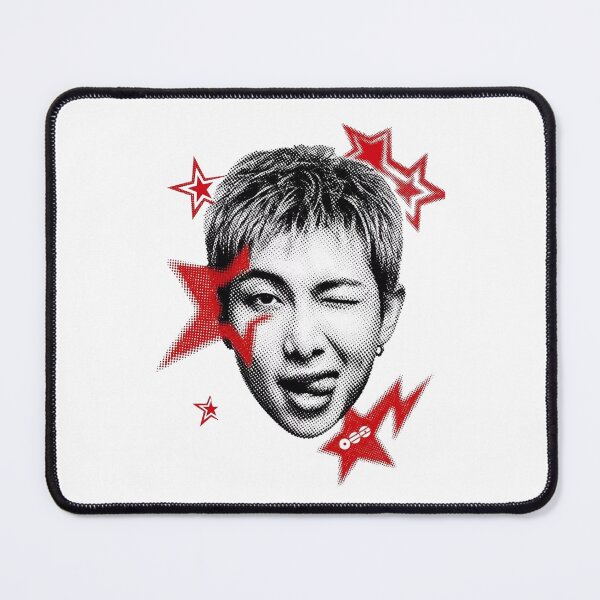 Artikelvorschau, RM BTS Red Star Halftone Pop Art Grafik entworfen und verkauft von moamaxshop.