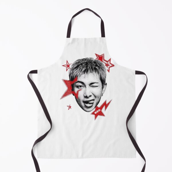 Item preview, RM BTS Red Star Halftone Pop Art Graphic designed and sold by moamaxshop.