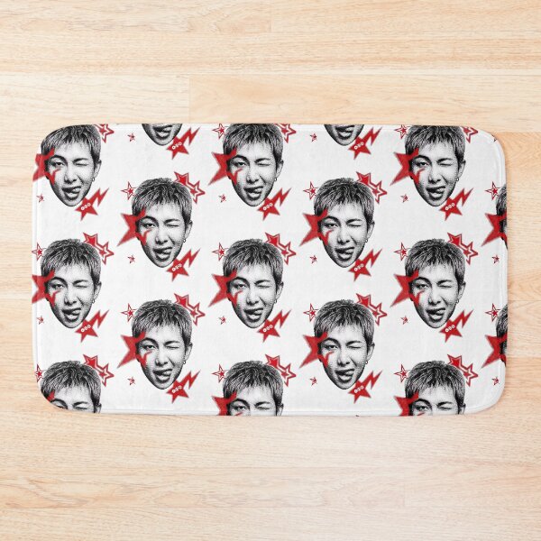 Item preview, RM BTS Red Star Halftone Pop Art Graphic designed and sold by moamaxshop.