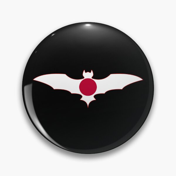 Item preview, Bat Flag of Japan designed and sold by wickedcartoons.