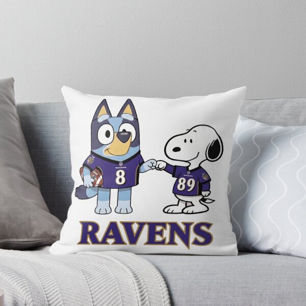 Item preview,  Bluey And Snoopy Baltimore Football Buddies designed and sold by DamianRoy88.