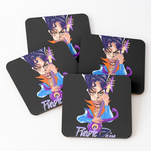 Item preview, Prince Rogers Nelson Purple Rain Caricature By Nelson Santos designed and sold by ascot-whis.
