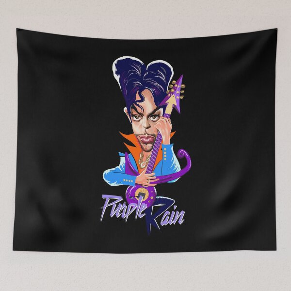 Item preview, Prince Rogers Nelson Purple Rain Caricature By Nelson Santos designed and sold by ascot-whis.