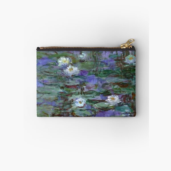 Item preview, Water Lilies by Claude Monet Fan Art Watercolor Painting Vintage Botanical Floral Flowers Nature Digital Illustration designed and sold by Matt_Smith.