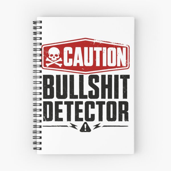 Item preview, Caution Bullshit Detector Sarcastic Humor Skeptical Personality designed and sold by HumansStuck12.