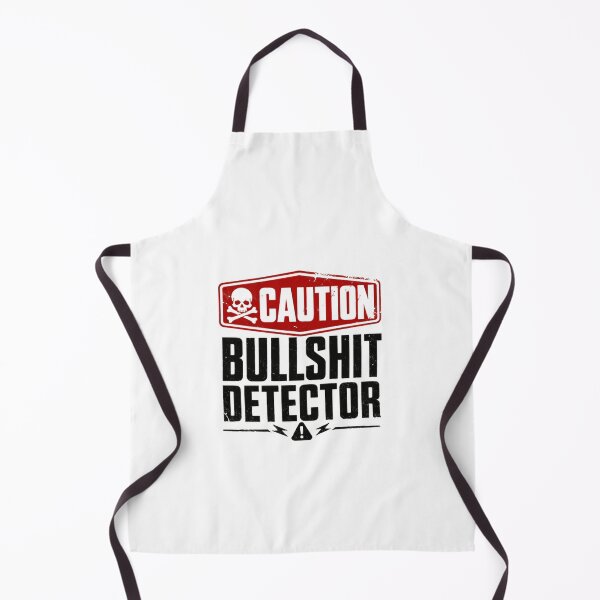 Item preview, Caution Bullshit Detector Sarcastic Humor Skeptical Personality designed and sold by HumansStuck12.