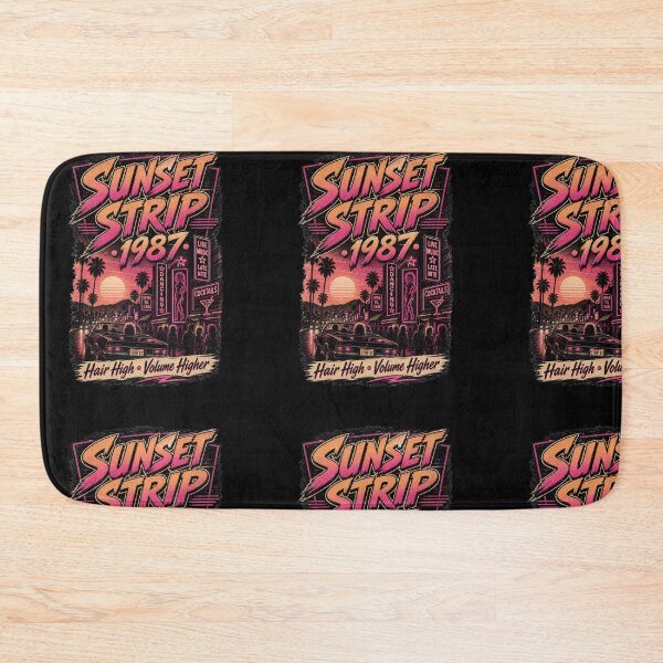 Item preview, Sunset Strip 1987 – Hair High, Volume Higher Retro Design designed and sold by HROC.