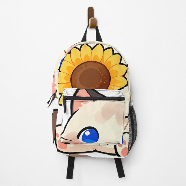 Item preview, Cute Ragdoll Cat Hugging Big Golden Sunflower designed and sold by pumsquare.