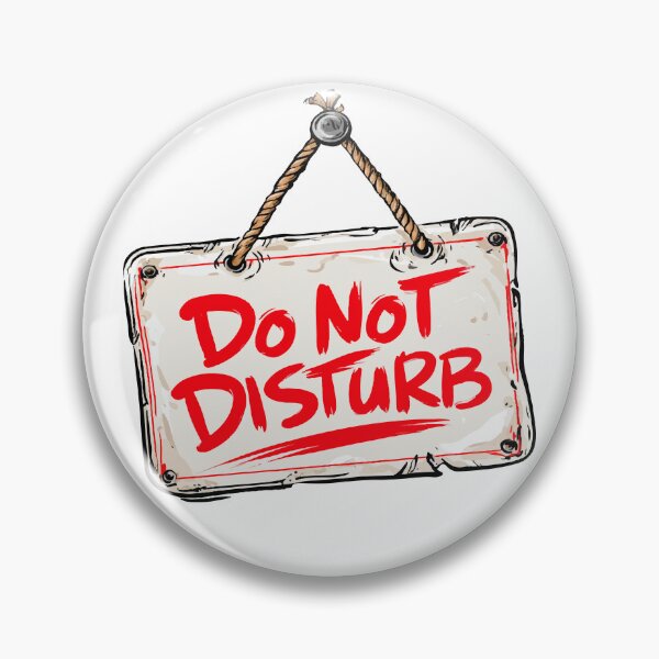 Item preview, Do Not Disturb Door Hang Design designed and sold by RichardRags.