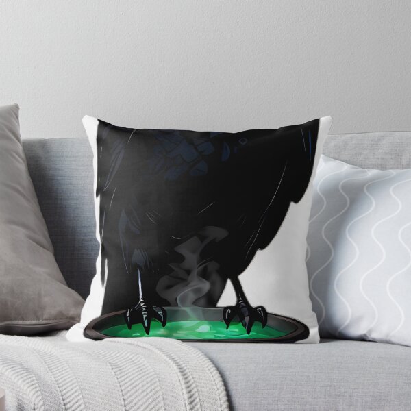 Item preview, Gothic Raven Emerald Brew Cauldron designed and sold by IllumeInk.