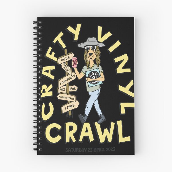 Item preview, Crafty Vinyl Crawl 2023 Music and Beer Art designed and sold by TIBAAGUIRRE.