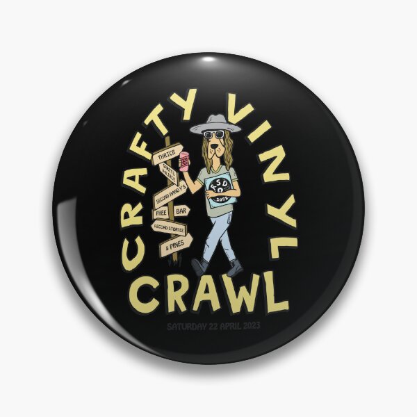 Item preview, Crafty Vinyl Crawl 2023 Music and Beer Art designed and sold by TIBAAGUIRRE.