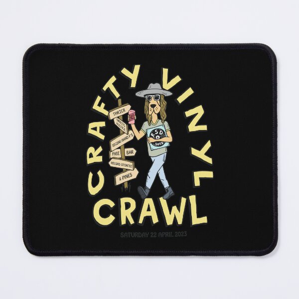 Item preview, Crafty Vinyl Crawl 2023 Music and Beer Art designed and sold by TIBAAGUIRRE.