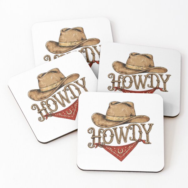 Item preview, Western Howdy Cowboy Hat Bandana Rodeo designed and sold by ImeldaSparks.