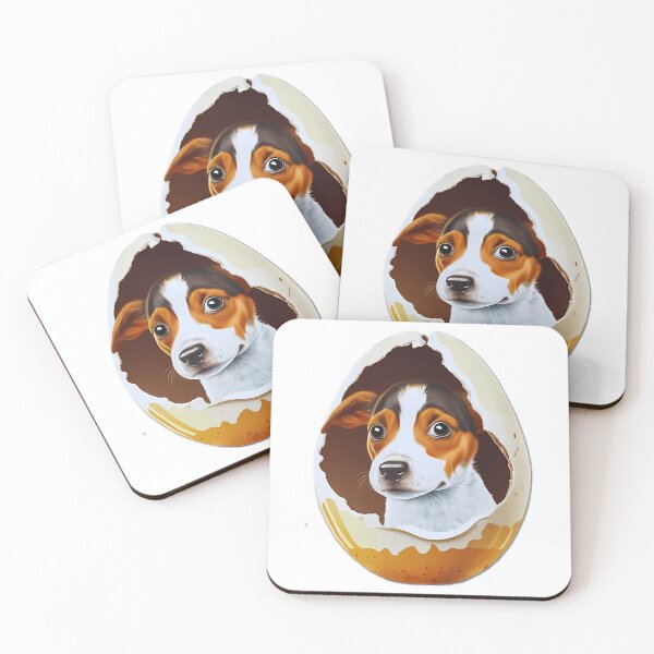 Item preview, Dog In The Egg Illustration designed and sold by ars-enold.