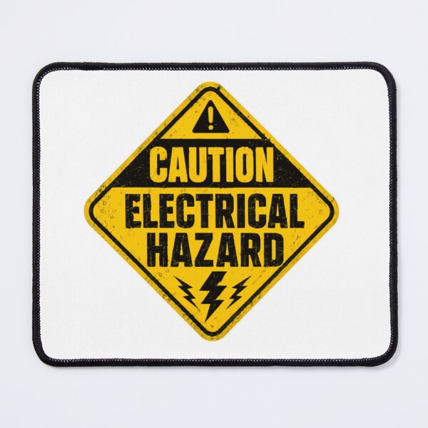 Item preview, Caution Electrical Hazard Electrician Worker Safety Warning designed and sold by HumansStuck12.