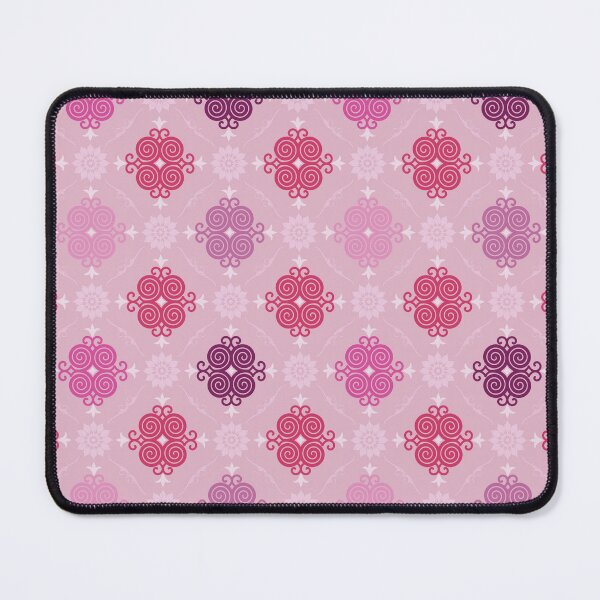 Item preview, Cute pink Thai traditional seamless pattern for textile design designed and sold by PowerAntShop.