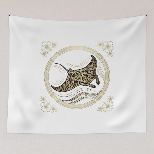 Item preview, Golden Manta Ray designed and sold by Hawaii26.