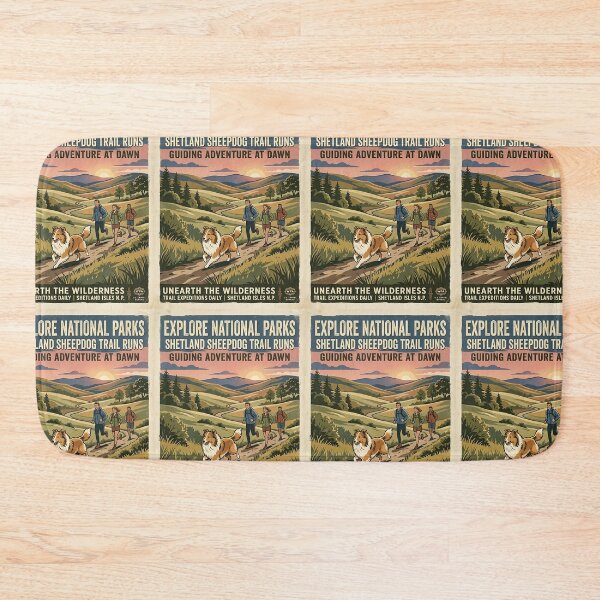 Item preview, Shetland Sheepdog Trail Runner designed and sold by PictoVibe.
