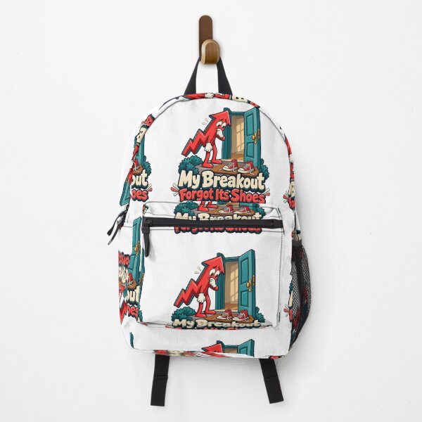 Item preview, My Breakout Forgot Its Shoes Trading Humor Art designed and sold by Bikivuno.