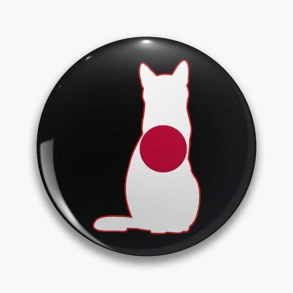 Item preview, Cat Flag of Japan designed and sold by wickedcartoons.